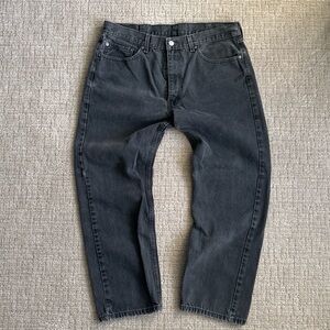 Levi's Men's Dark Gray Relaxed Jeans